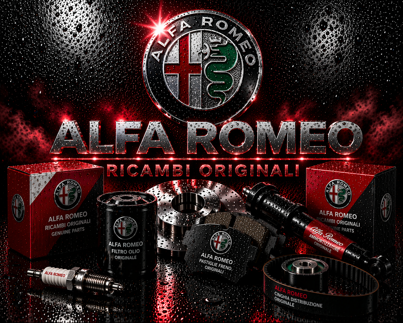 ALFA ROMEO AUTOTEILE GESAMTPOSTEN